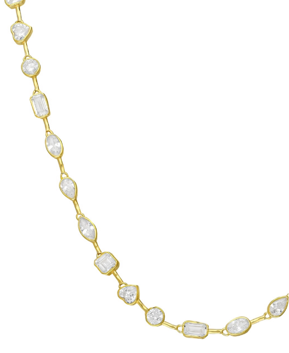 STONE STRING NECKLACE