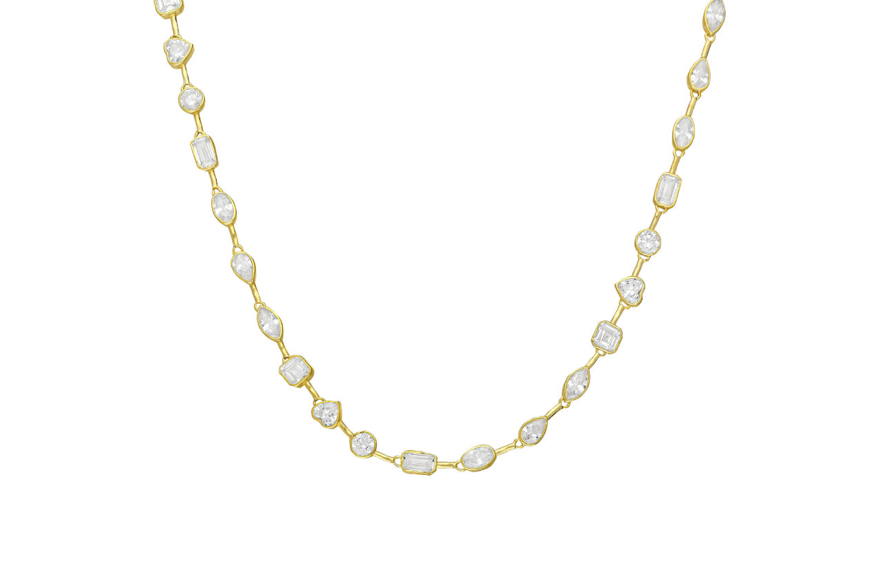 STONE STRING NECKLACE