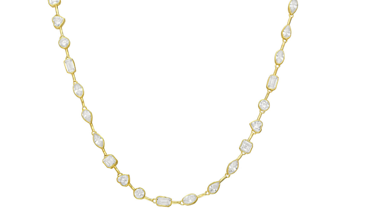 STONE STRING NECKLACE