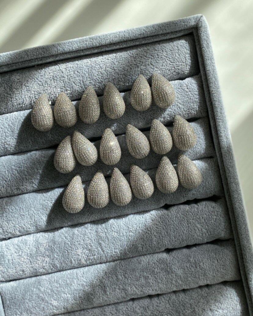Damla Taşlı Küpe
