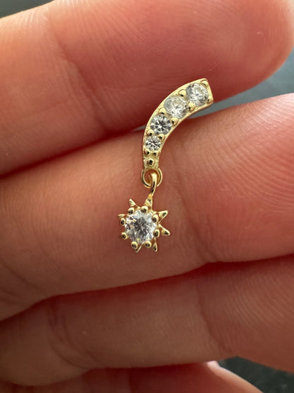 YILDIZ UÇLU PIERCING