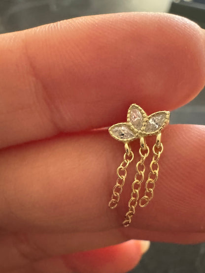 ÜÇ YAPRAK PIERCING