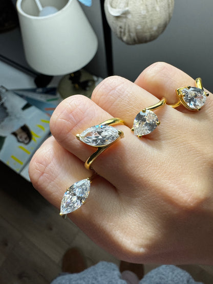 5 FORM TEKTAŞ YÜZÜK