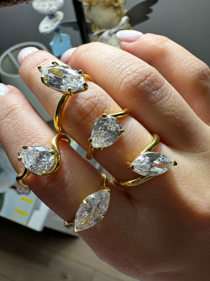 5 FORM TEKTAŞ YÜZÜK