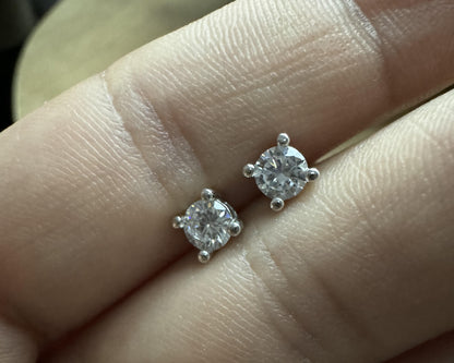 3mm Solitaire Earring (Copy)