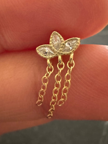 ÜÇ YAPRAK PIERCING