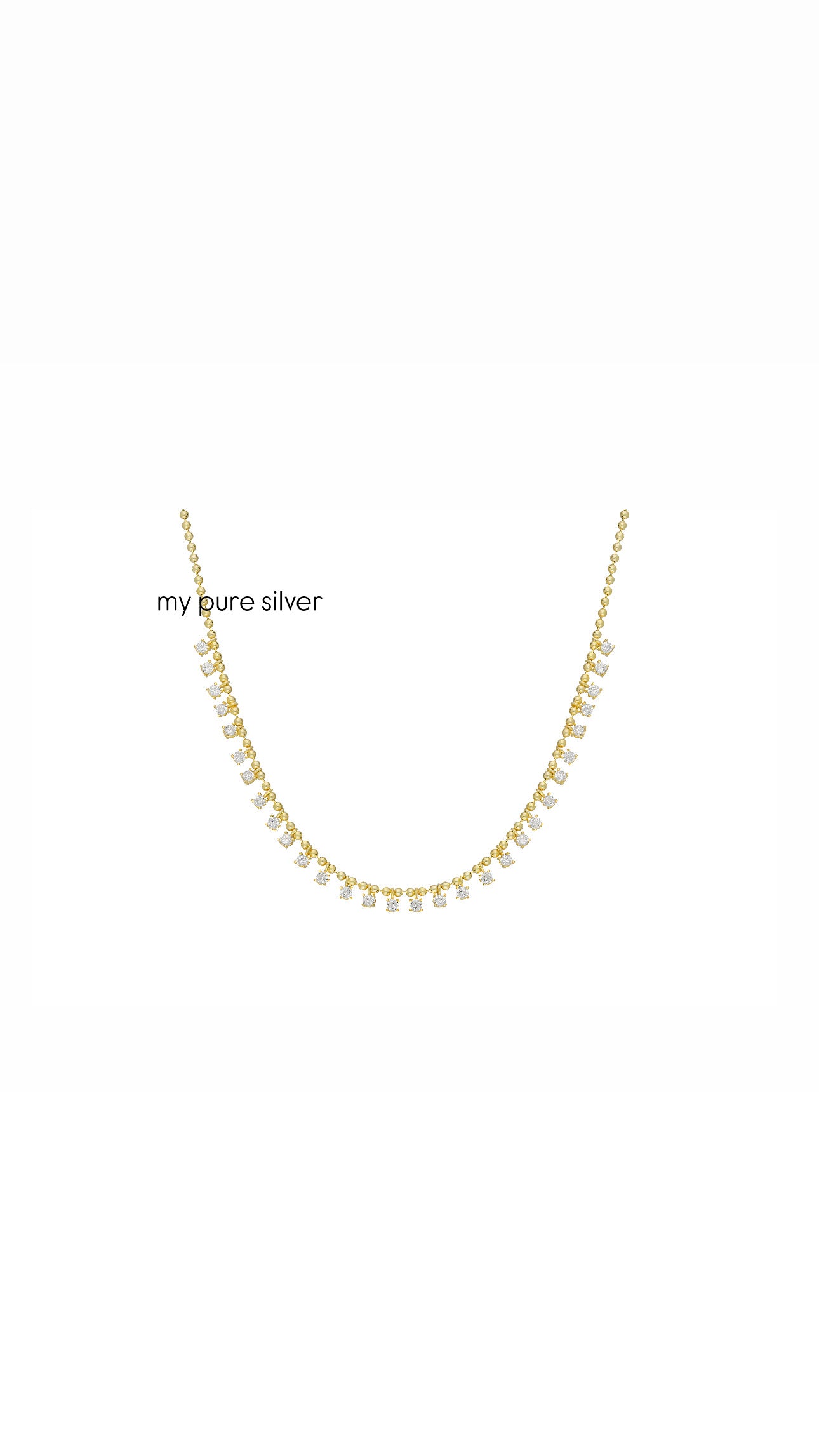 SQUARE STONE NECKLACE