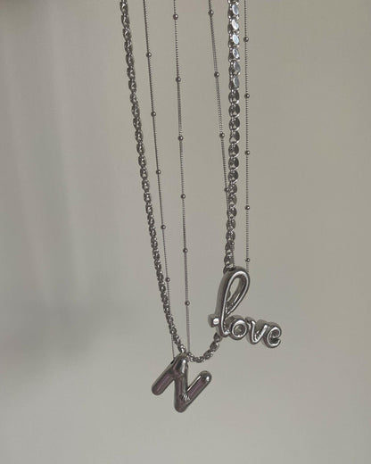 Balloon Letter Necklace