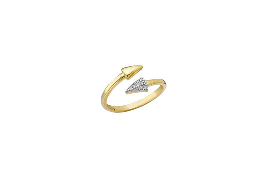 Double Arrow Ring