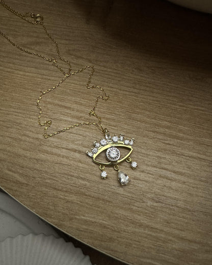 Drop Eye Necklace