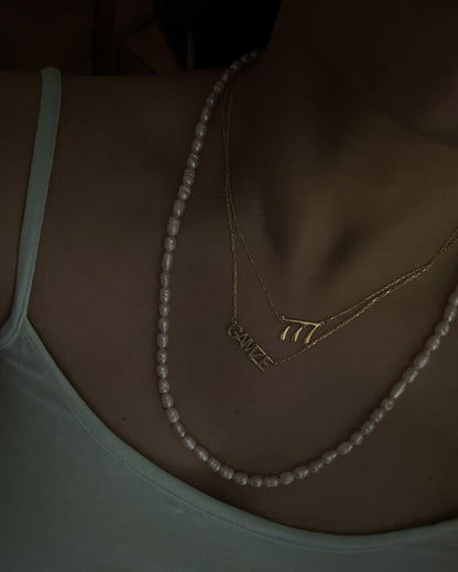 Plain Name Necklace