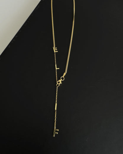 Gurmet Chain Name Necklace