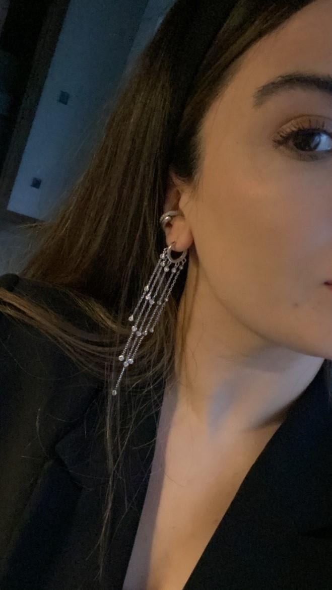 Crystal Pendant Earrings