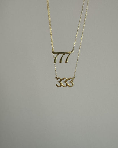 Number Necklace