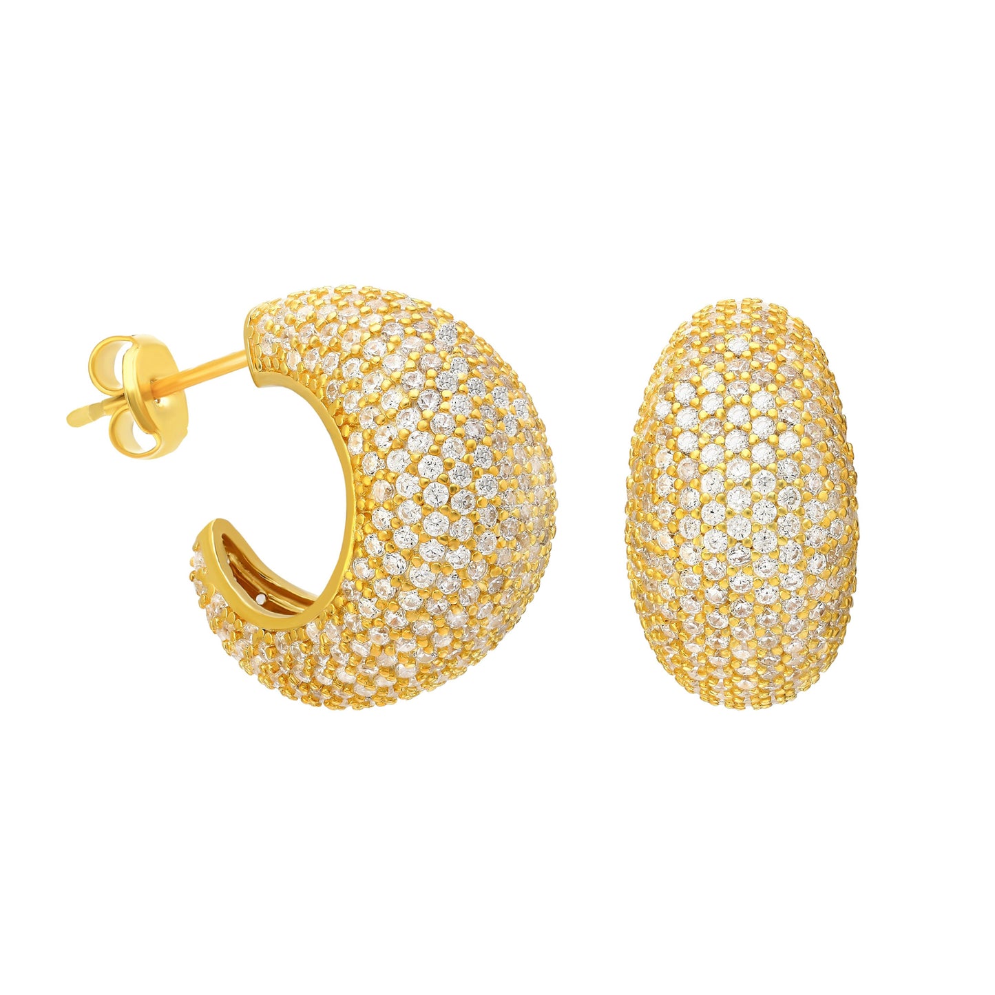 Stone Bombe Earrings